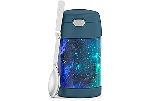 Galaxy Teal 16oz Stainless Steel Vacuum Insulated Food Jar with Spoon