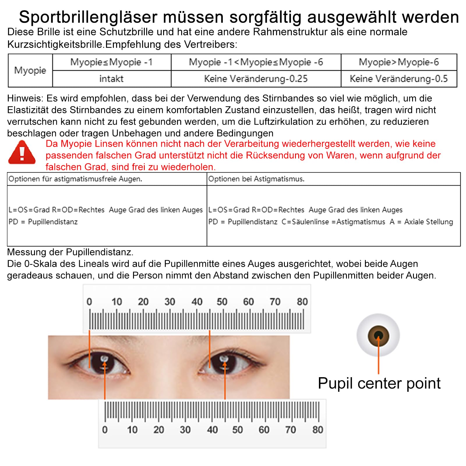 Sportowe okulary ochronne – z miękkimi silikonowymi podkładkami i wentylacją. Regulowany pasek na głowę zapewnia wyraźną widoczność bez zaparowania podczas koszykówki, piłki nożnej i wielu