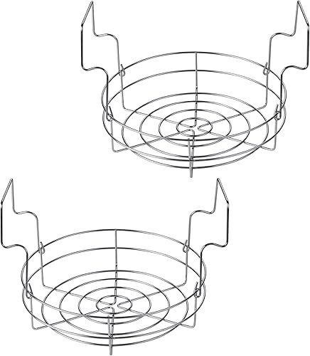 Miniatura 8 de Cook N Home 12-inch Canning Rack, Stainless Steel Steamer Canning Jar Rack, Kit for Regular Wide Mouth Mason Jars Ball Jars Holds 8 Pint or 7 Quart