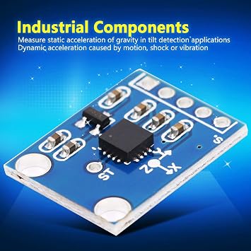 Angle Sensor Module,Digital Gravity Angle Sensor Tilt Angle Module GY61 ADXL335 35V Triple Axis Accelerometer Tilt Angle Module Accelerometer Sensor