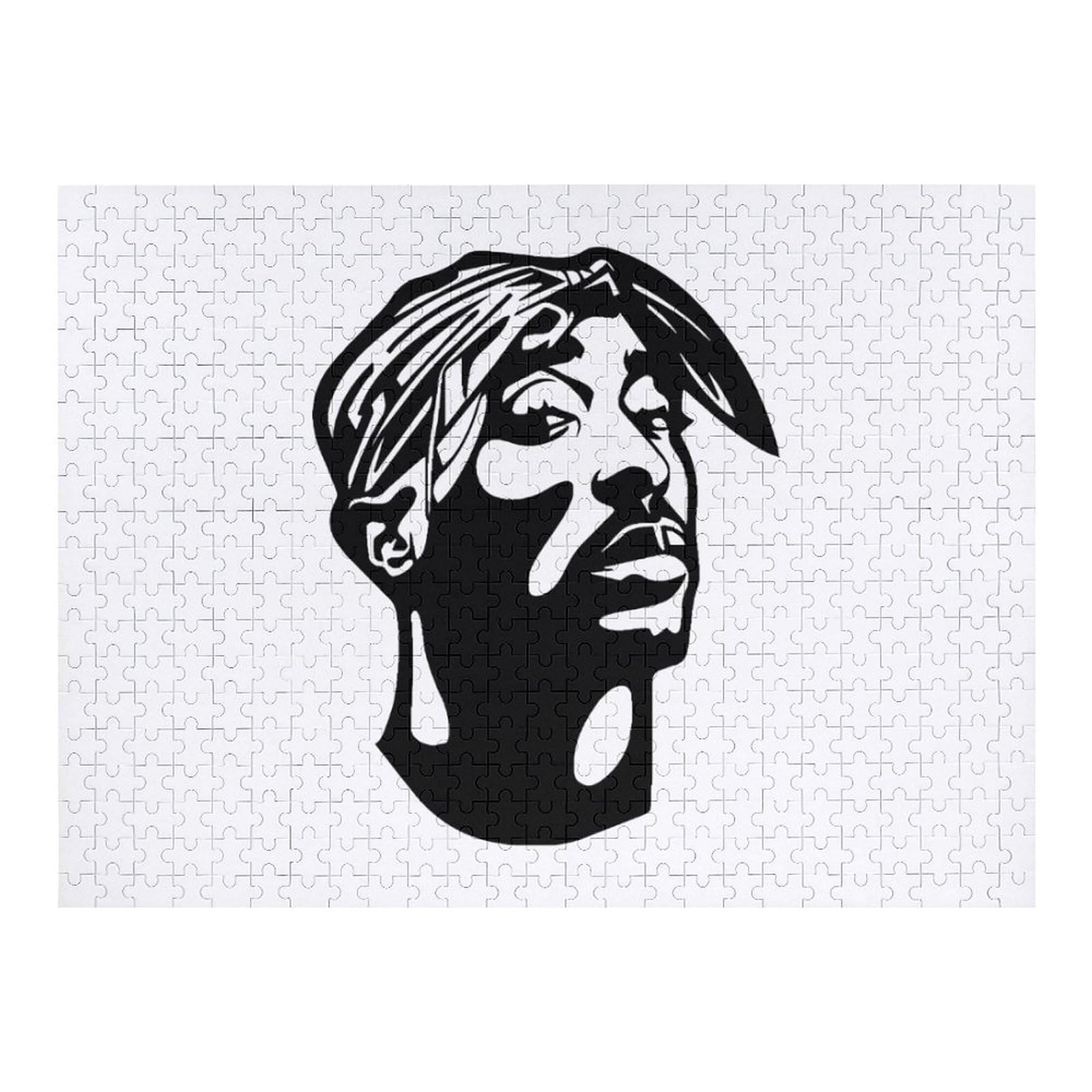 絵画 2pac Amazon | 2Pac Tupac Hiphop Vintage Rap ジグソーパズル パズル装飾画