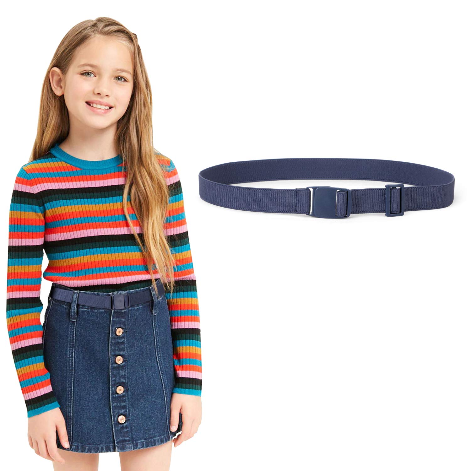 قیمت و خرید JASGOOD Kids Nickel Free Blets,Adjustable Elastic Belts for