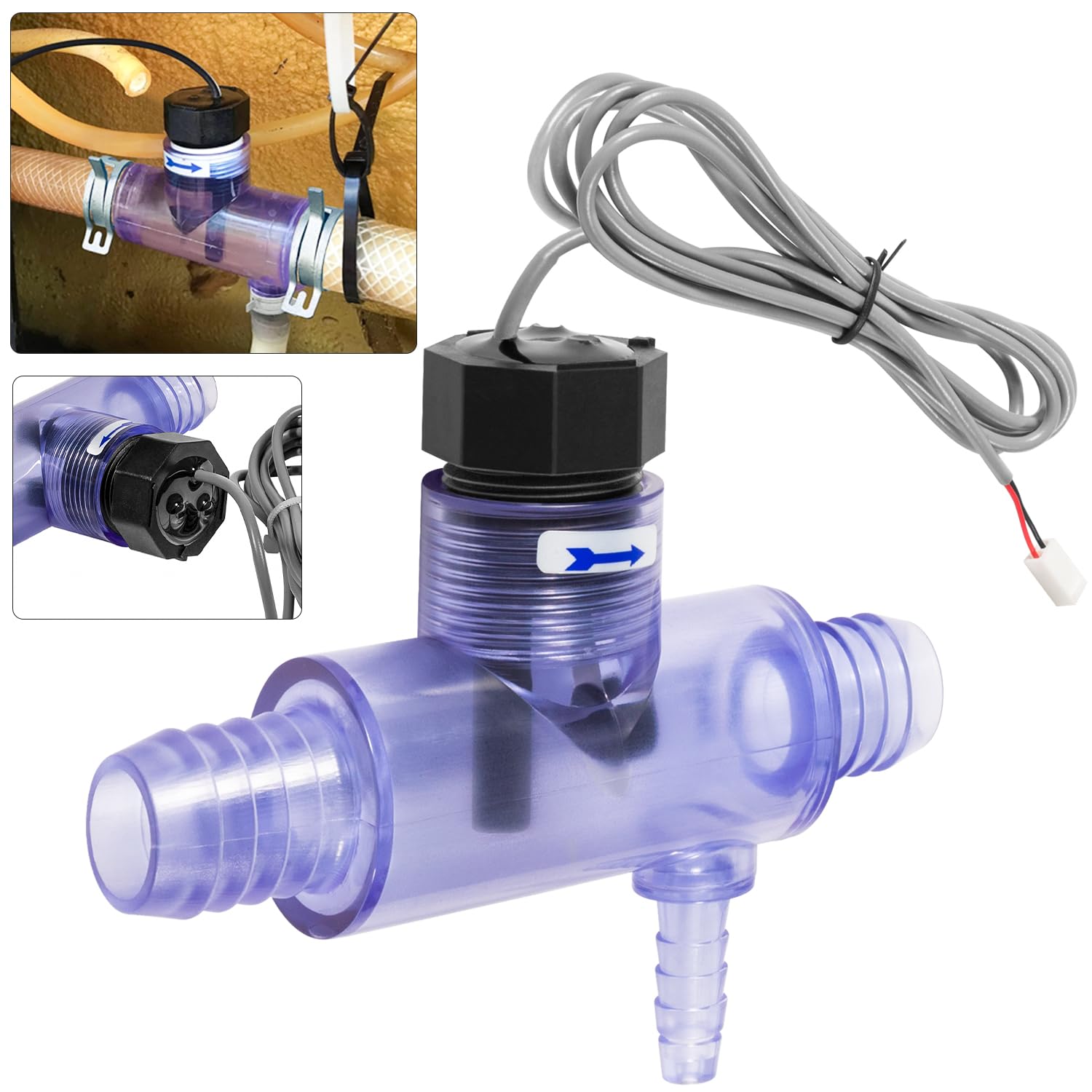 2560-040 Flow Switch Replacement Part Kit for Sundance Spas and Jacuzzi Hot Tub Flow Switch and Sweetwater Spas, Replace Part #Q-12DS-C2