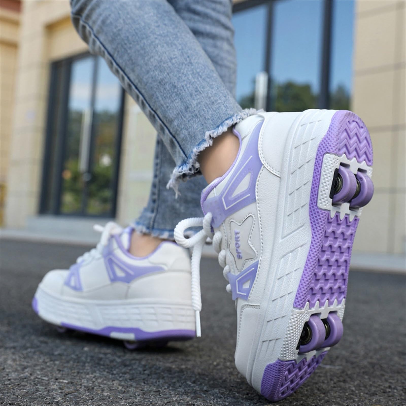 Generico Scarpe da Corsa per Bambina Sneakers Comode Suola Morbida Antiscivolo Ginnastica Leggero Camminata Multiuso Outdoor e Skateboard attività all'Aria Aperta