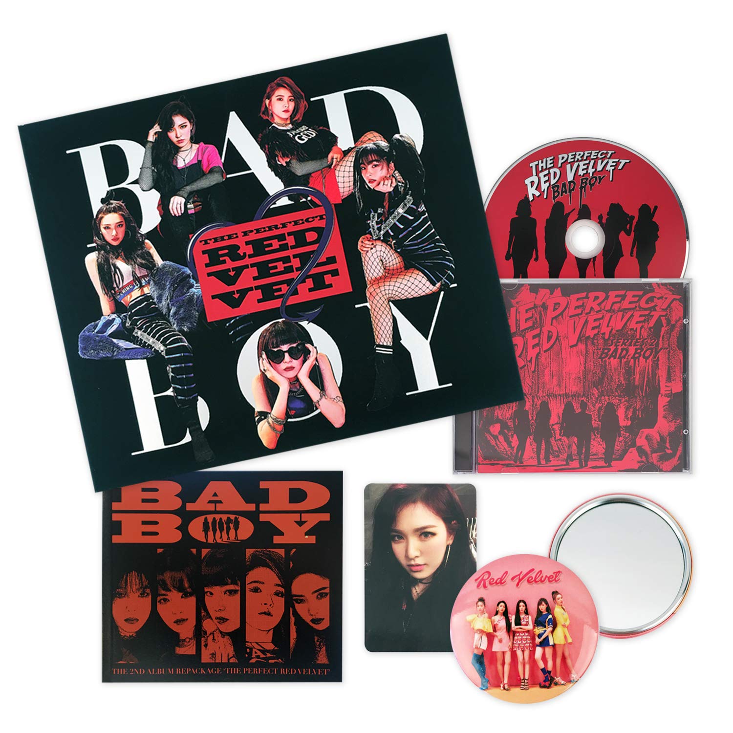 RED VELVET 2nd Repackage Album - [ THE PERFECT RED VELVET ] CD +