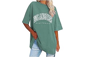 2024 Summer Oversized T Shirts for Women Teen Girls