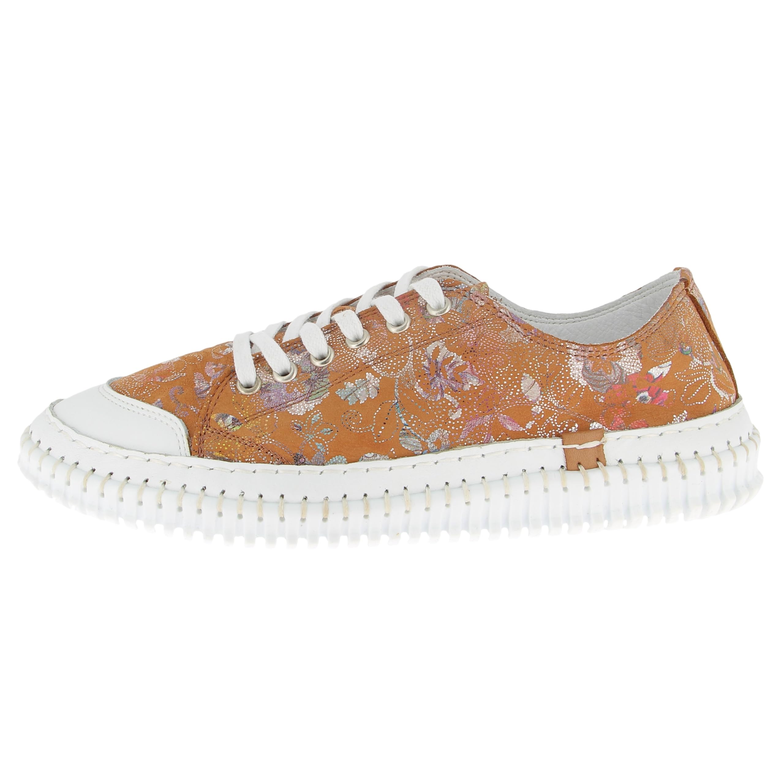 Andrea Conti Women's Low Top Trainers, Brown K, 37 EU, Brown K, 5 UK