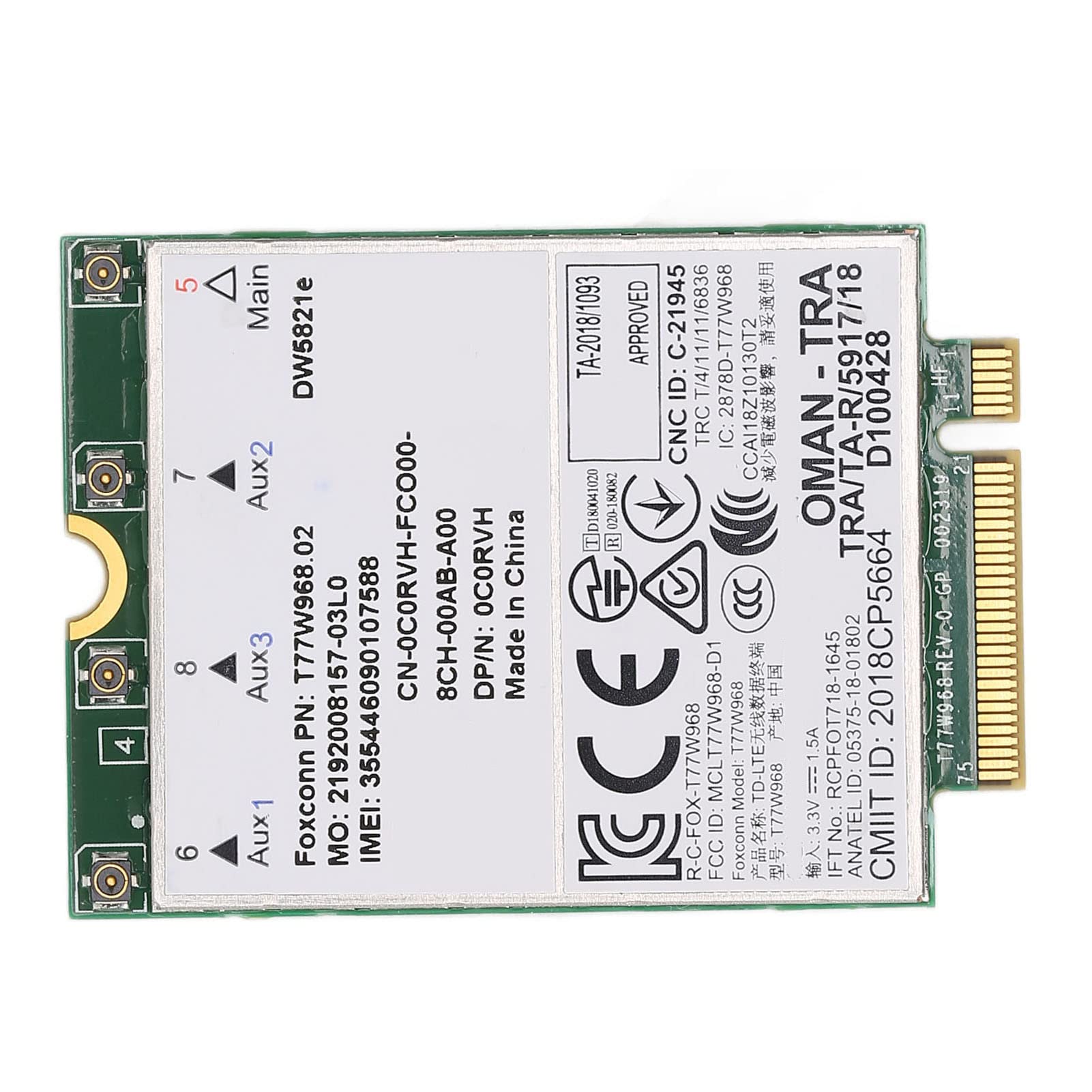 Carte Réseau sans Fil, Transmission Rapide 3G 4G 5G pour Ordinateur Portable, Carte WiFi, Prise en Charge USB, GPS, Mini PCB