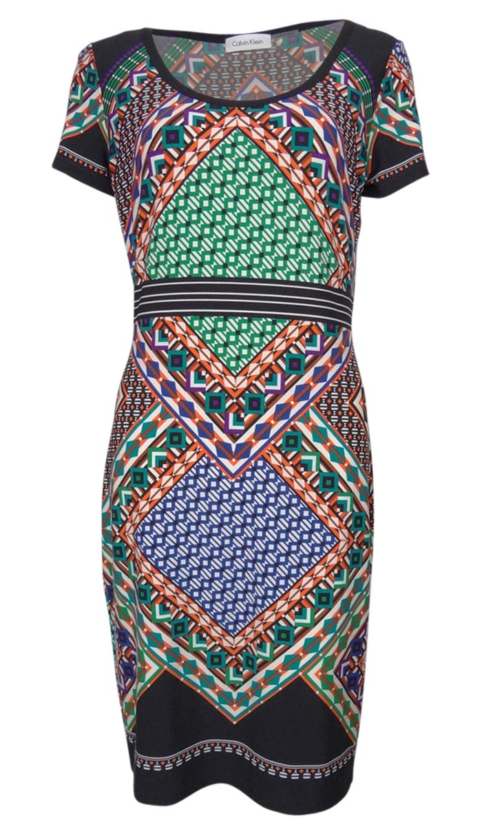 Calvin Klein Women's Cap Sleeve Sheath Dress