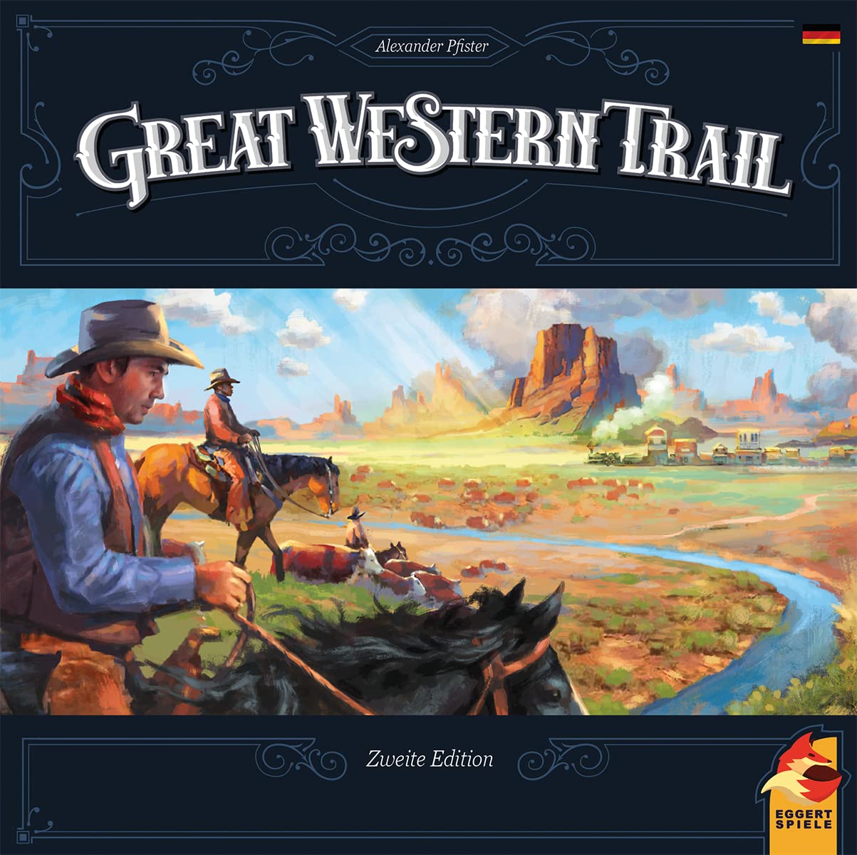 Eggert Spiele - Great Western Trail (Second Edition) - Version Allemande