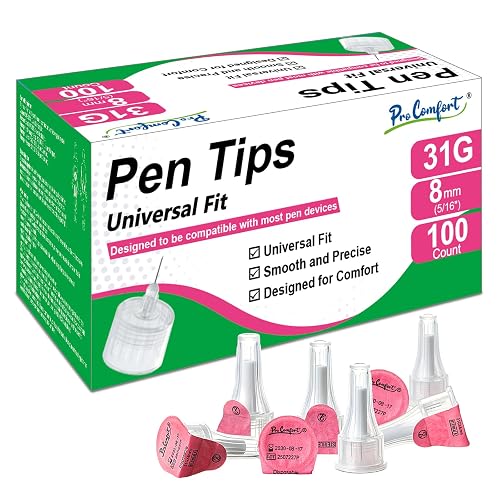 31G 8mm Pen Tips Universal Fit 100 PCS Pen Tip
