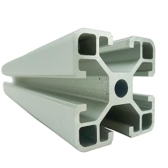 SANTIE 1 PCS T Slot Aluminum Profiles 40mm x 40mm with 8mm T-Slot Cut to Length 300mm