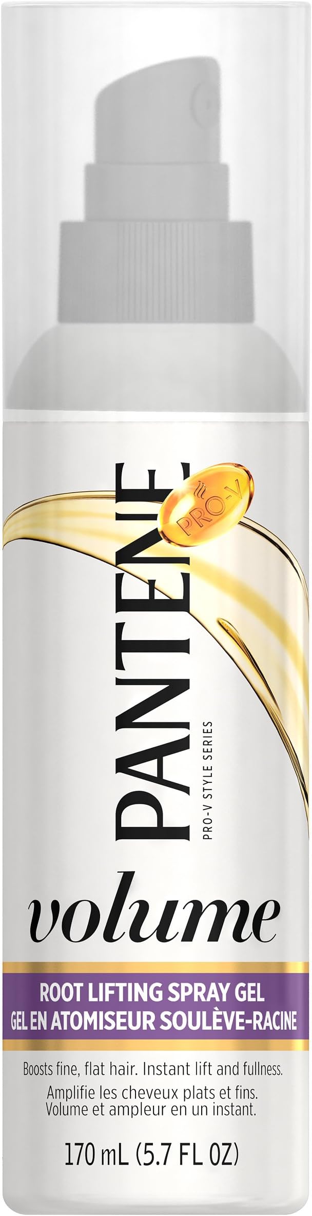 Pantene Pro-V Style Series Volume Root Lifting Spray Gel 5.70 Fl oz (Pack of 3)