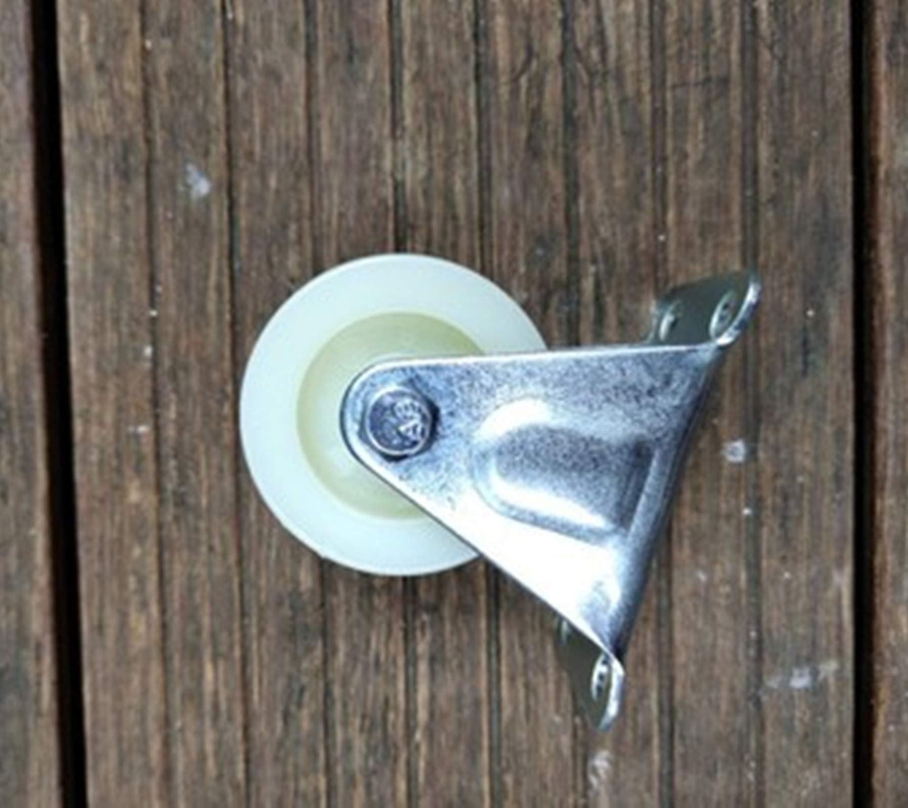 Hochleistungsräder, Plateers, Schwenker, Nylon-Industrialers-Trolleymöbelräder, Doppellager, Ersatzkomponenten, 4 Stück/Ständer + Bremse/76 mm