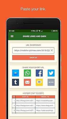 Share Links And Earn - Passive Income Generator