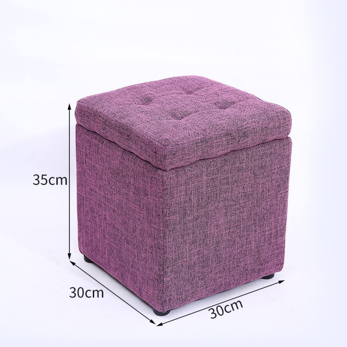 Amazon｜収納スツール 耐荷重150kg フタ付き コンパクト 1人掛け
