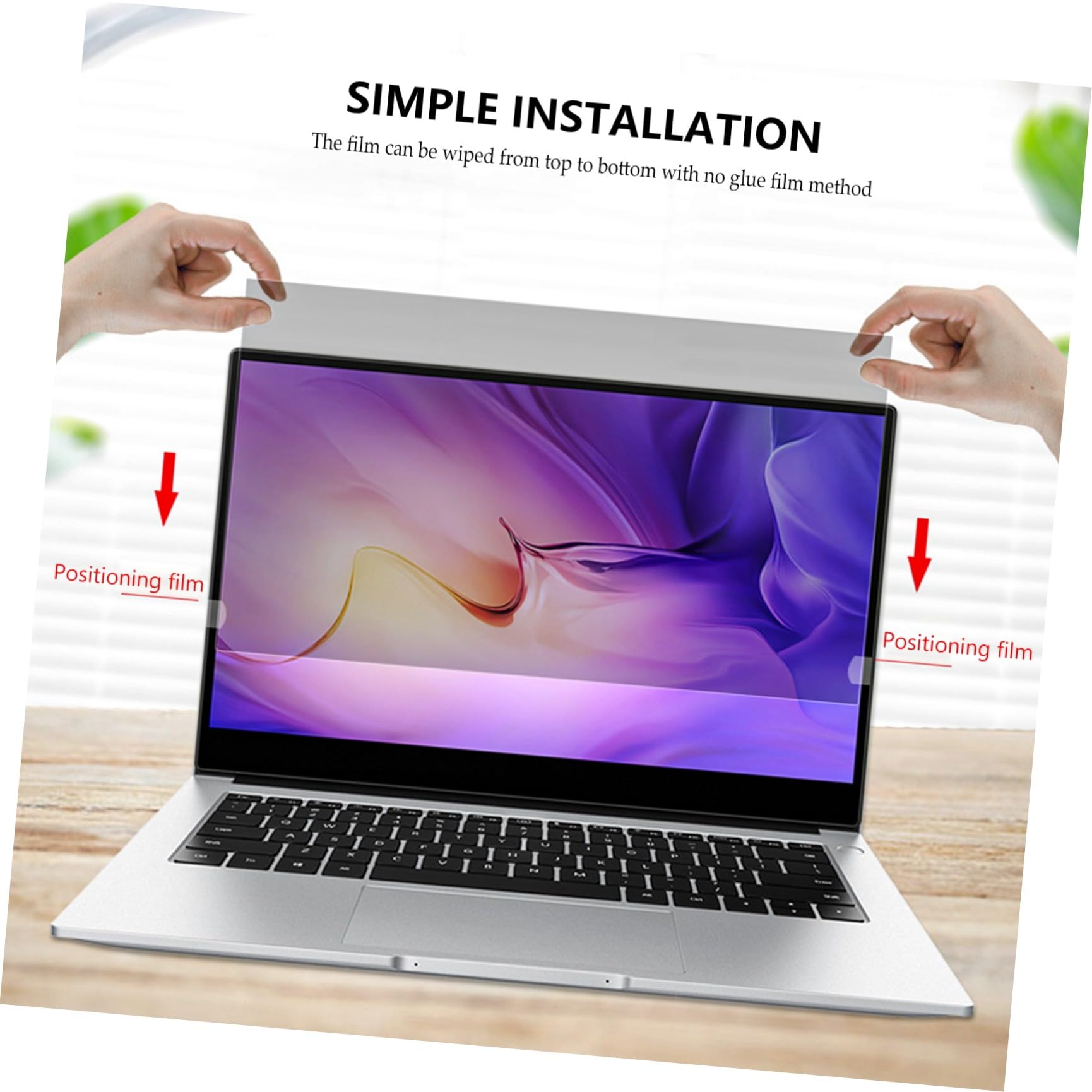 Uonlytech Pellicola Protettiva per Schermo per Notebook - Accessorio per Computer Peeping Film Facile da Installare