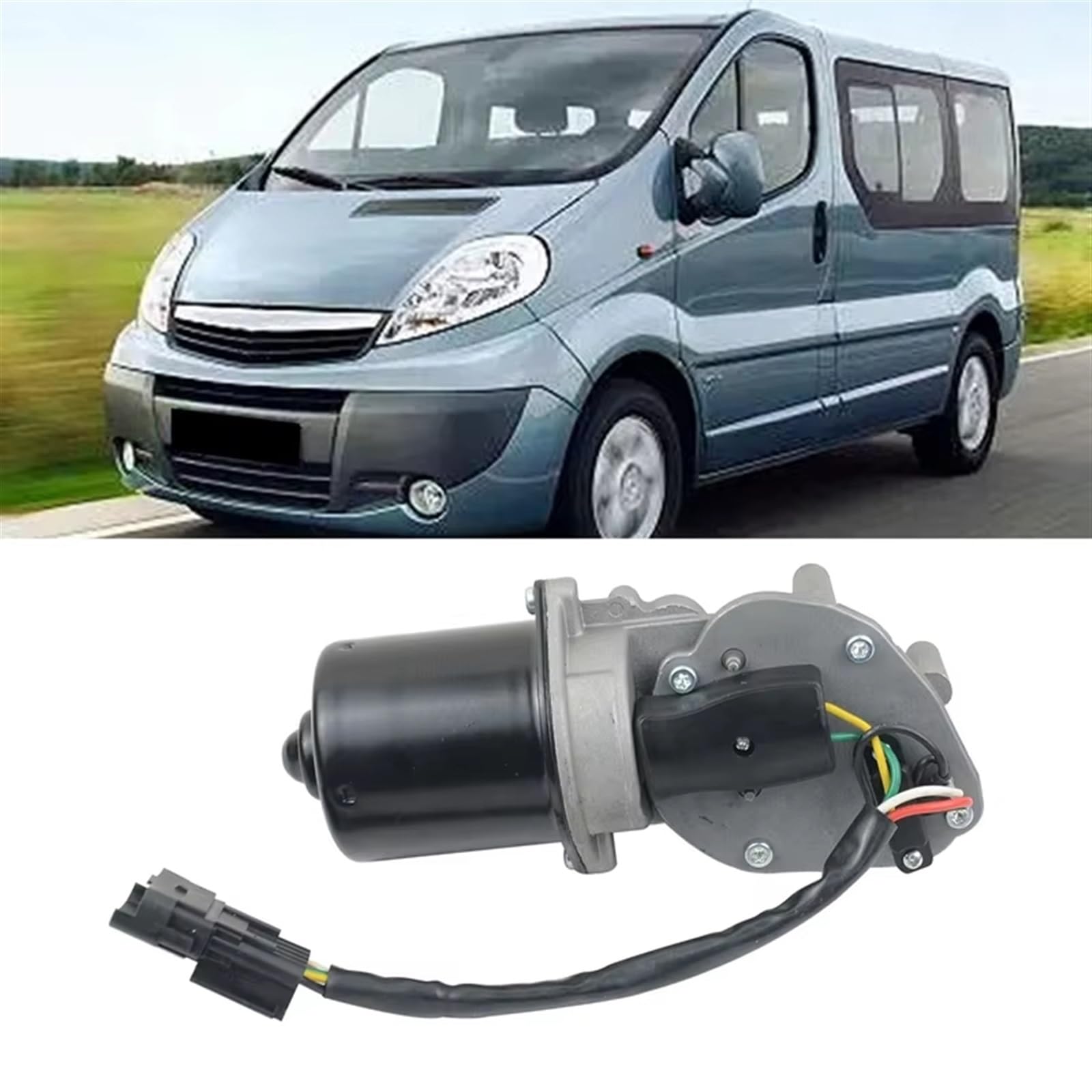 Motore tergicristallo auto Per NISSAN Per PRIMASTAR Van (X83) (2001/03 - /) Motore tergicristallo Tergicristallo Motore