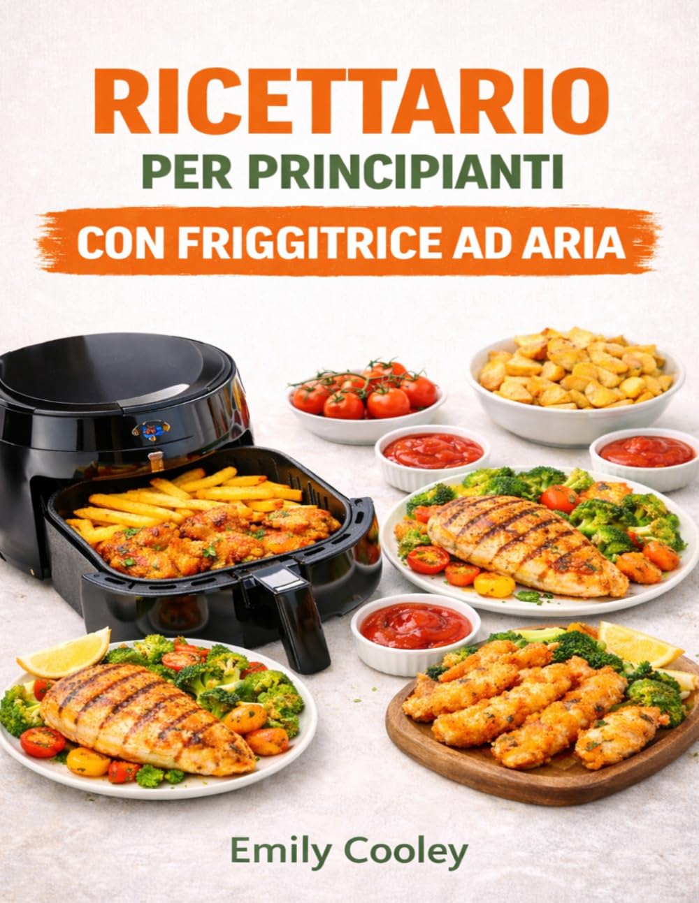RICETTARIO PER PRINCIPIANTI CON FRIGGITRICE AD ARIA: Ricette infallibili e pasti veloci per padroneggiare la friggitrice ad aria fin dal primo giorno.