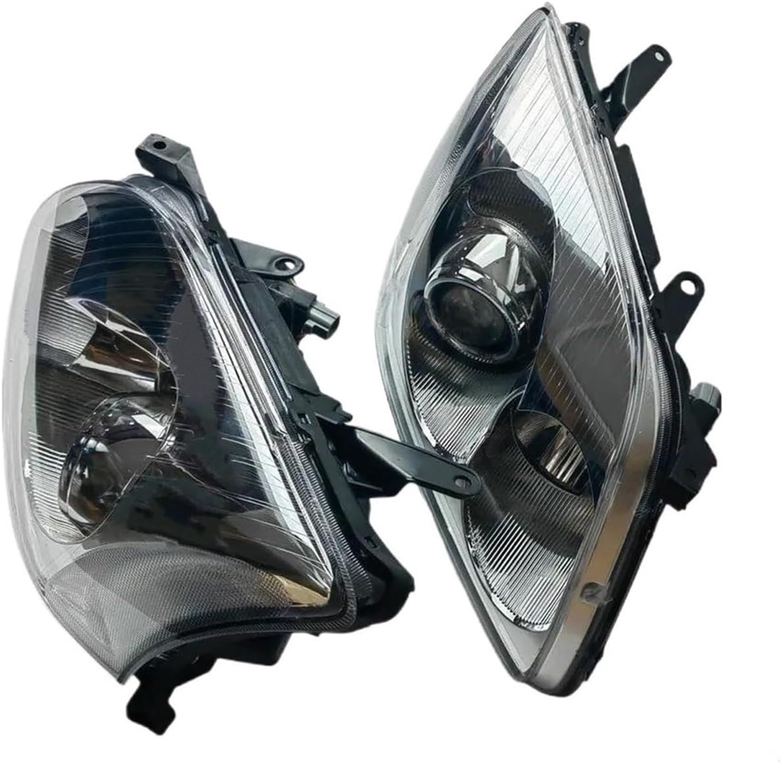 Montaje de faros de coche Faro delantero para coche, 1 par, para Toyota para Avensis 2002-2006, accesorios para