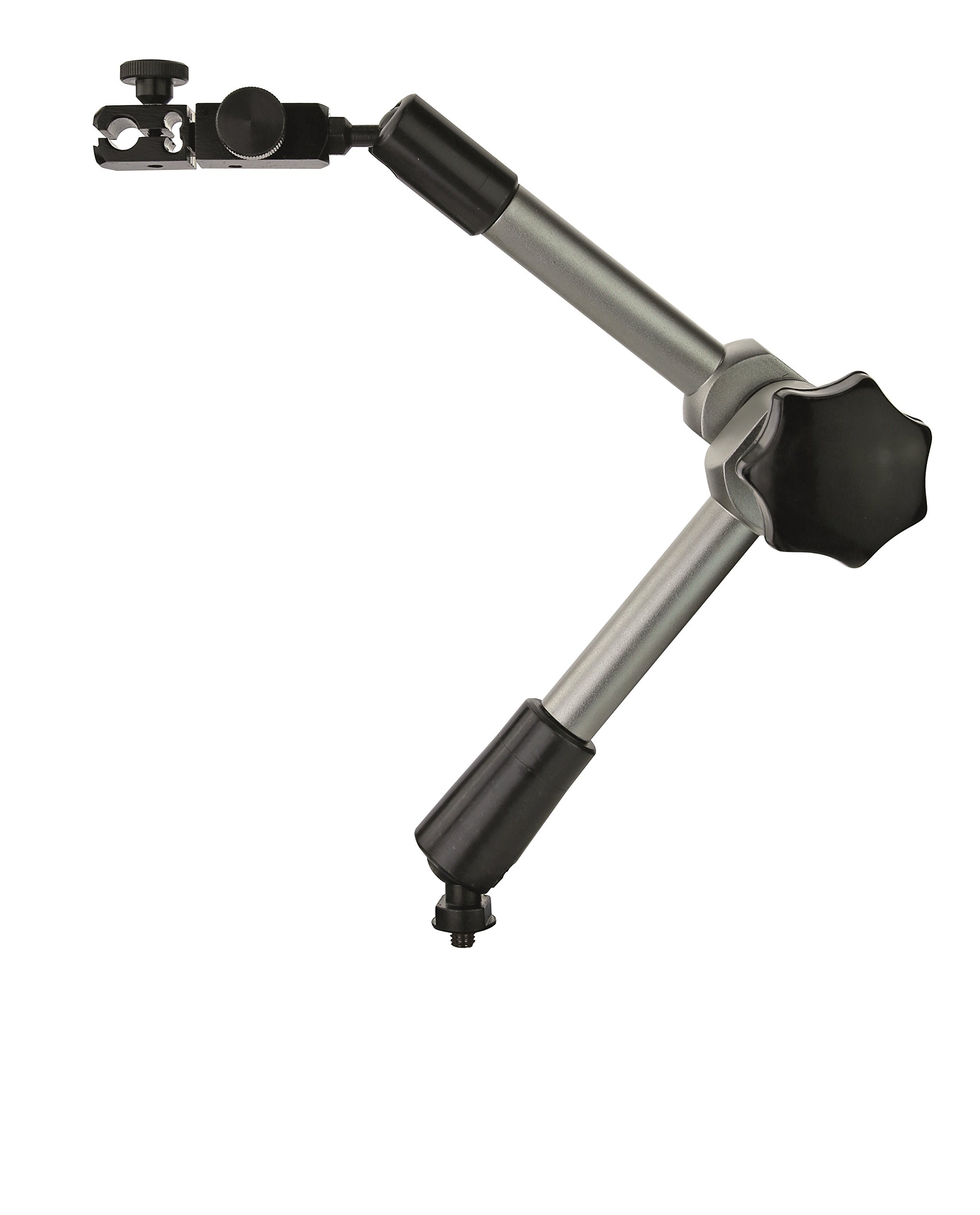 CNC QUALITÄT Messstativ - Magnetständer mit Magnetfuß und Zentralklemmung - für Messuhr mit 8 mm Aufnahme - Prismenfuß Magnetkraft 80 kg