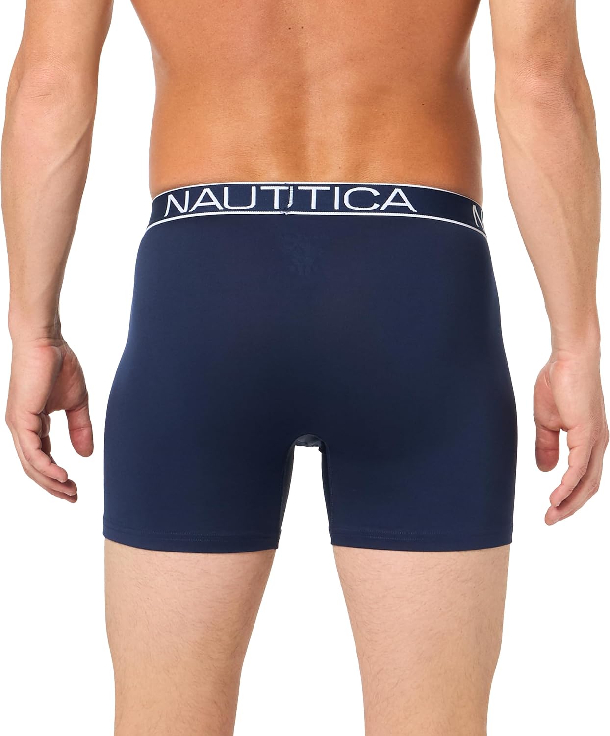 Nautica Men's 4-Pack Brushed Micro Boxer Briefs - Image 3