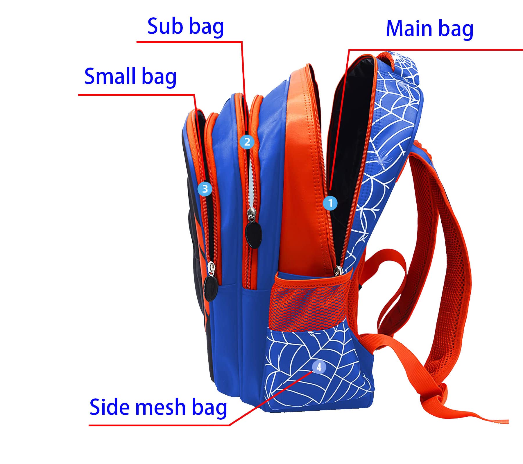 Dasellbag Toddler School Backpack Elementary Student Schoolbag Waterproof Lightweight Comic Bookbag for Boys Girls(TL-M)