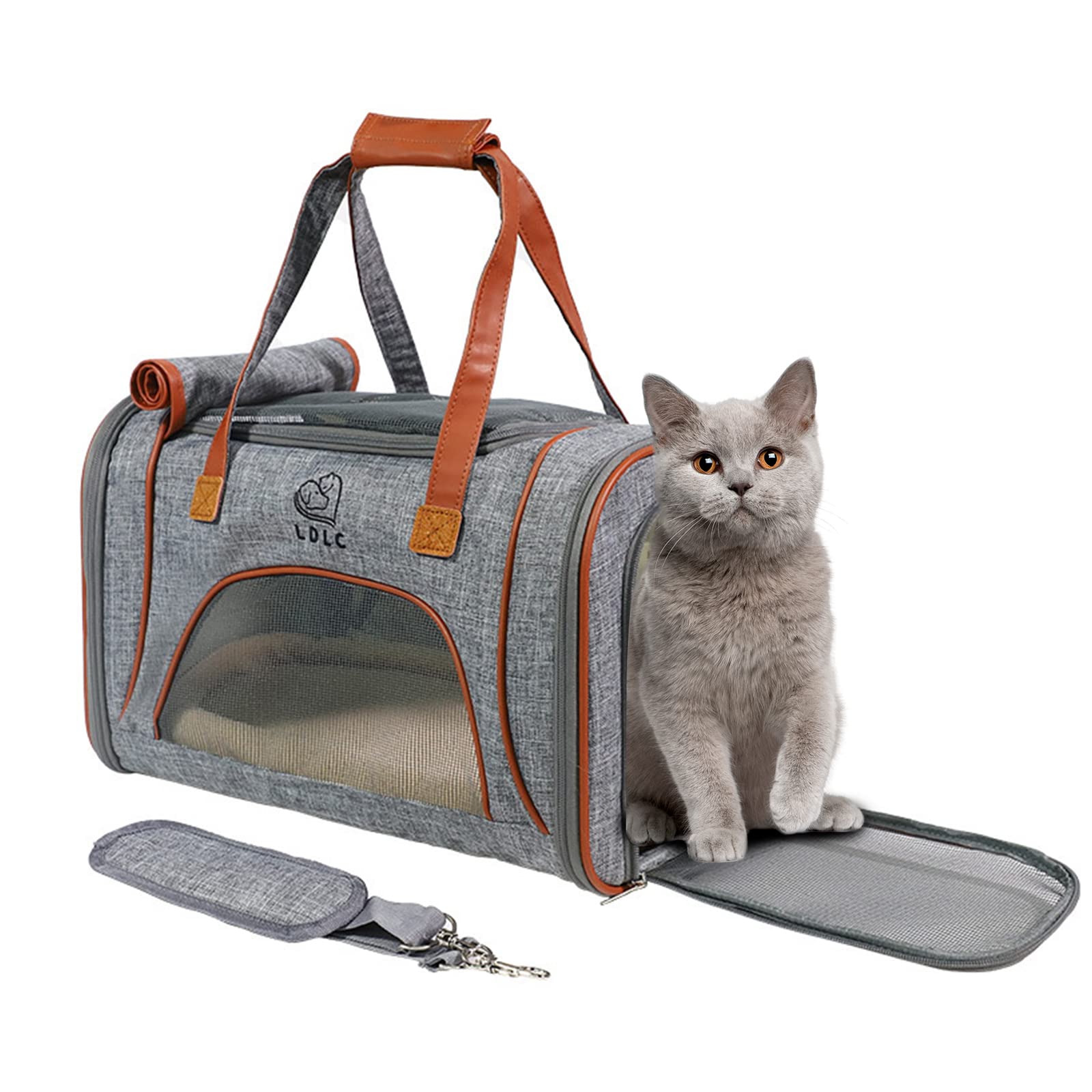 Transportín Plegable Transportin Perro Mediano Barato Transportin Perro  Mediano Transportín Para Mascotas 46x26x28cm