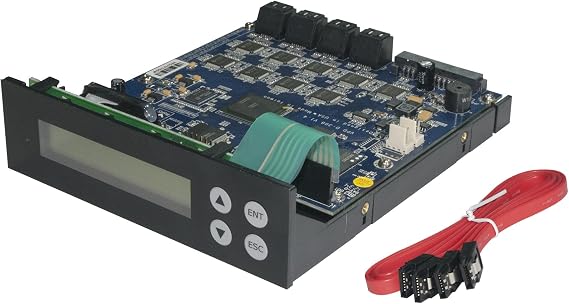 Vinpower Digital 1 to 7 SATA Blu-ray/DVD/Cd Duplicator Manual Tower Controller