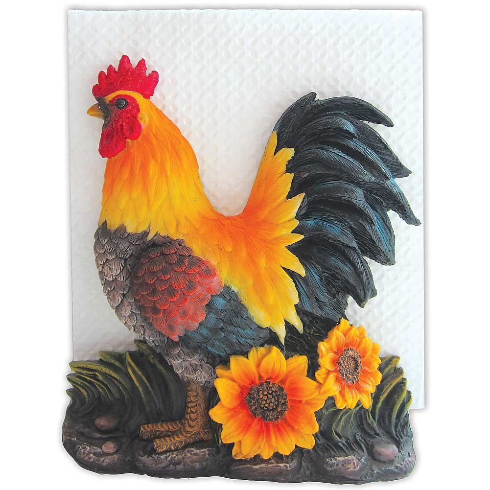 Polish Pottery Napkin Holder - Crimson Bells