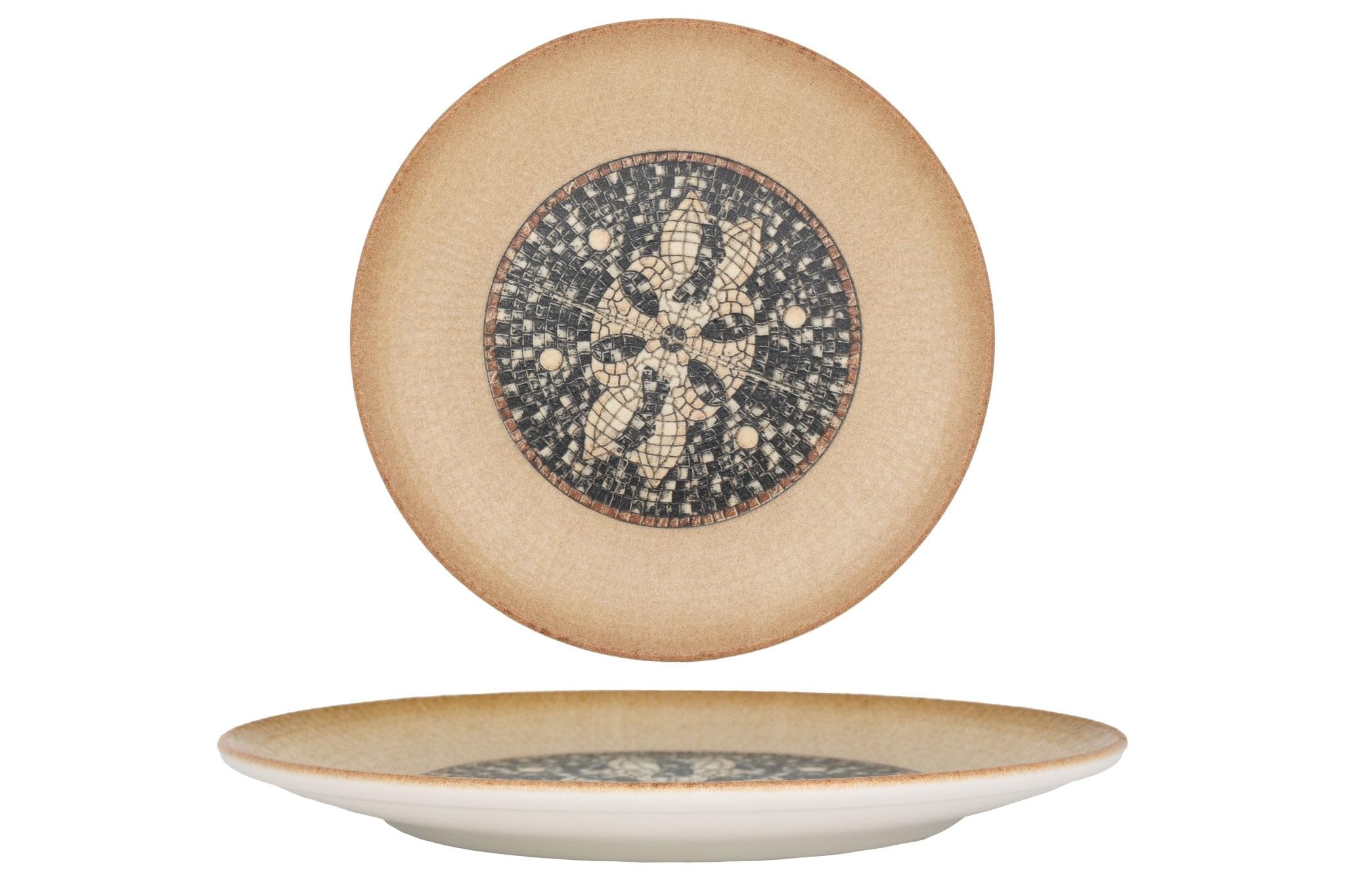Bonna Talerz obiadowy - Mesopotamia - Porcelana - 27 cm - zestaw 6 sztuk