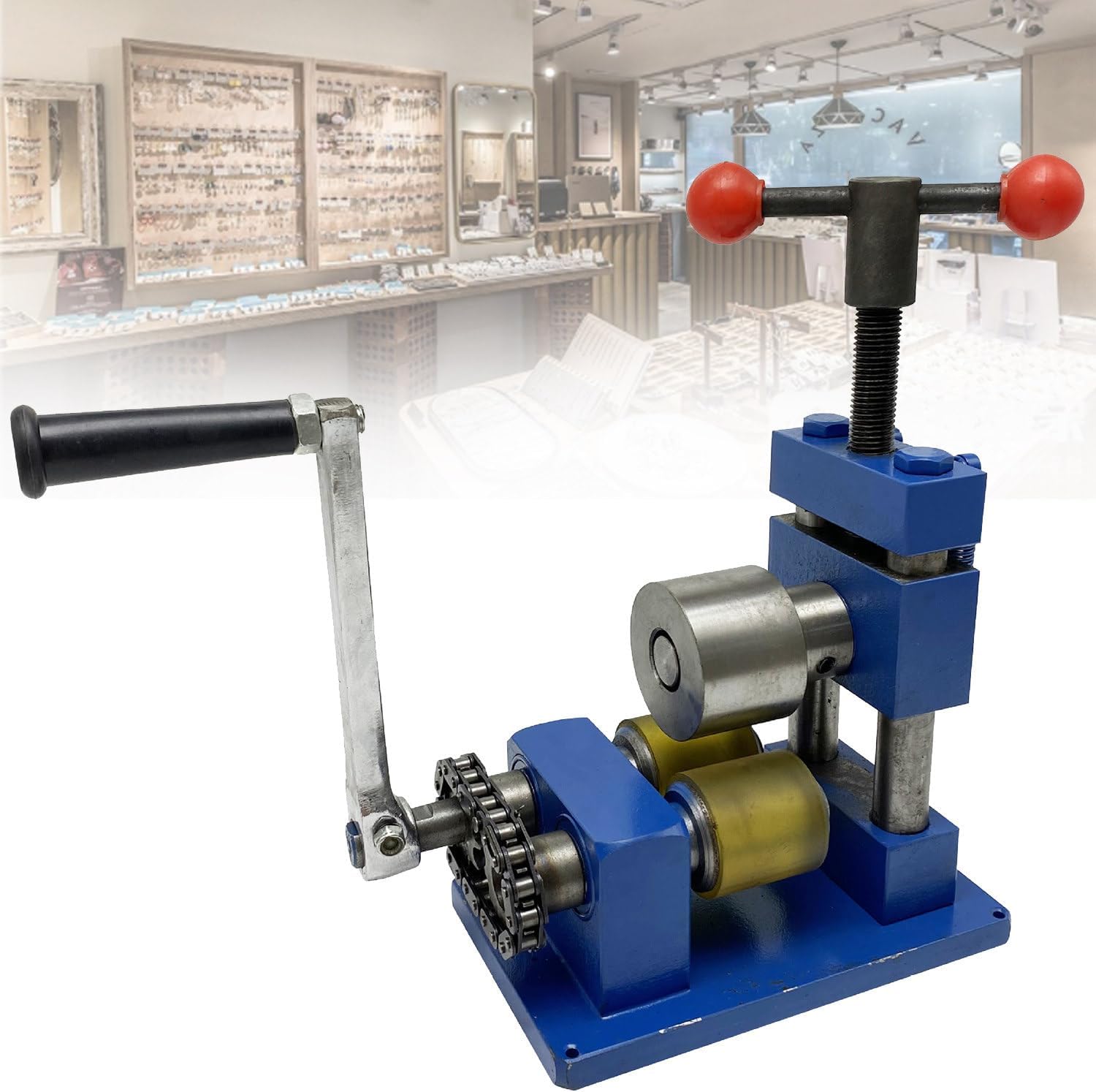 MultiFunction Hand Crank Ring Bracelet Bending Machine