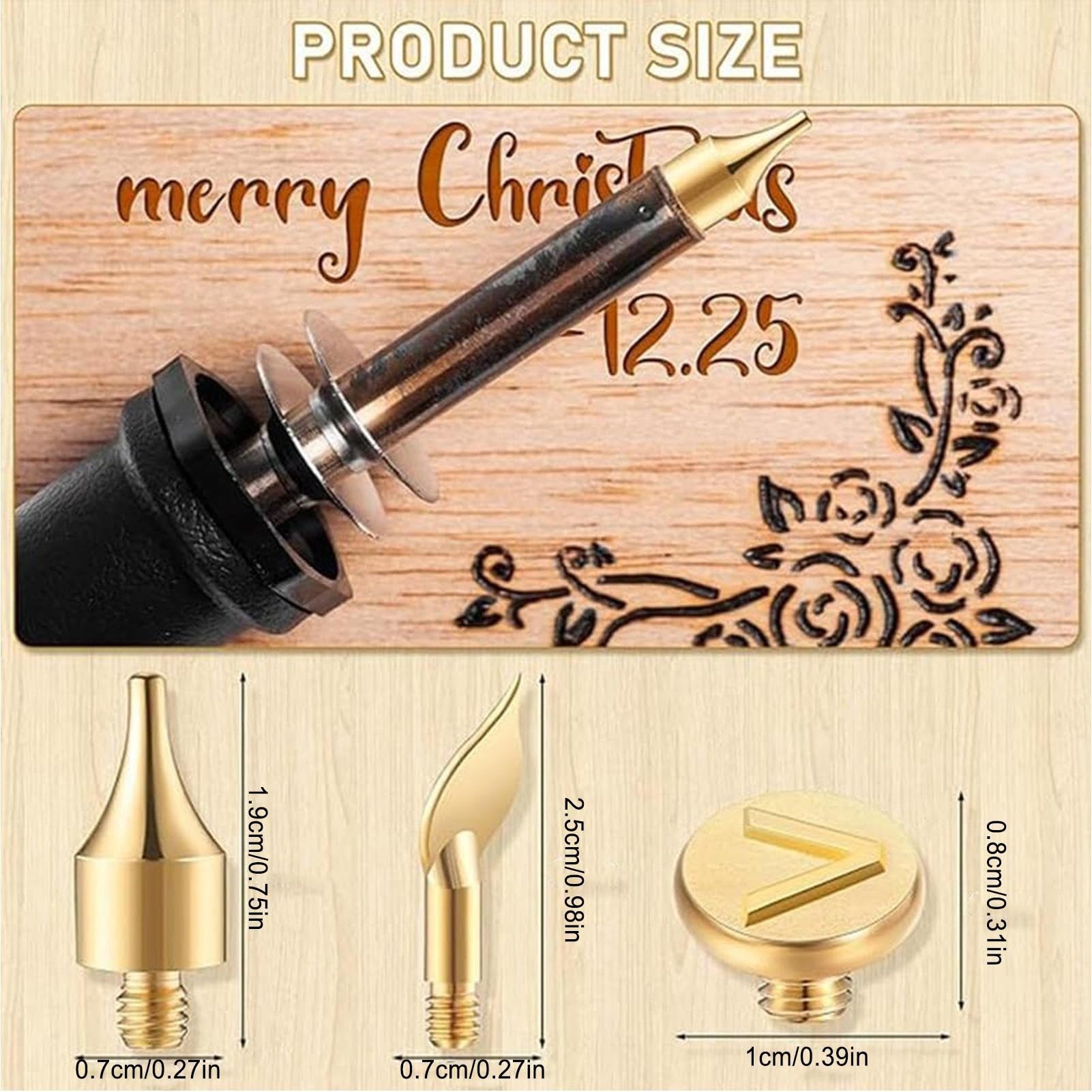 Stampo in Rame con Lettere, Set per Intaglio del Legno,Kit per Intaglio Artigianale del Legno Fai da Te | Kit per stampaggio Metalli per Creare Regali Unici e Aggiungere Fascino alle tue