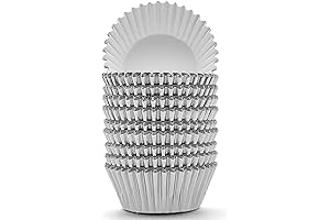 200 Foil Baking Cups for Impeccable Cupcakes and Muffins
