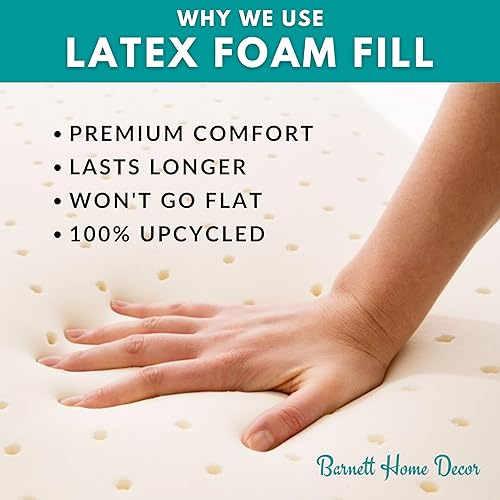 Miniatura 4 de Barnett Home Decor Microsuede - Cojines para silla mecedora de berenjena, extra grandes, relleno de espuma de látex y cojín de respaldo, microfibra