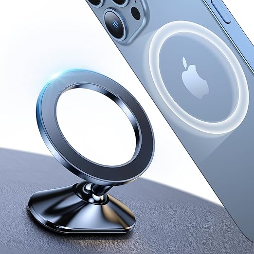 for MagSafe Car Mount Dashboard【Strong Magnets】 Carmount 2.0 Magnetic Phone Mount【360°Rotation】 Cell Phone Holders for Your Car for iPhone 16 Pro Max 15 14 13 Plus Mini MagSafe case