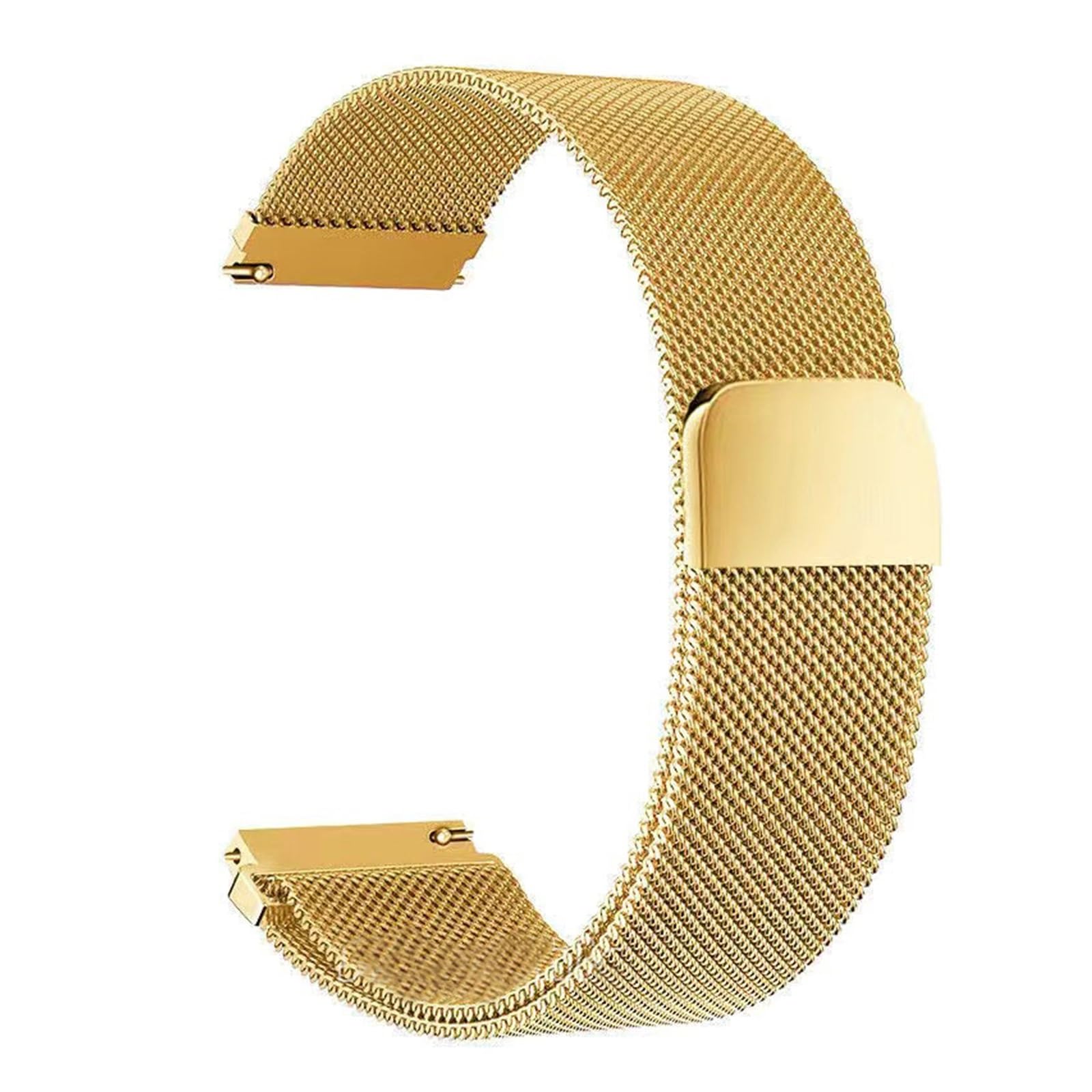 CZKE Bracelet à boucle milanaise pour Samsung Galaxy Watch 5/4 44 mm 40 mm/5 Pro/4 Classic/Active 2 20 mm/22 mm Bracelet pour Huawei Gt 2/2e/3/4/5 Pro