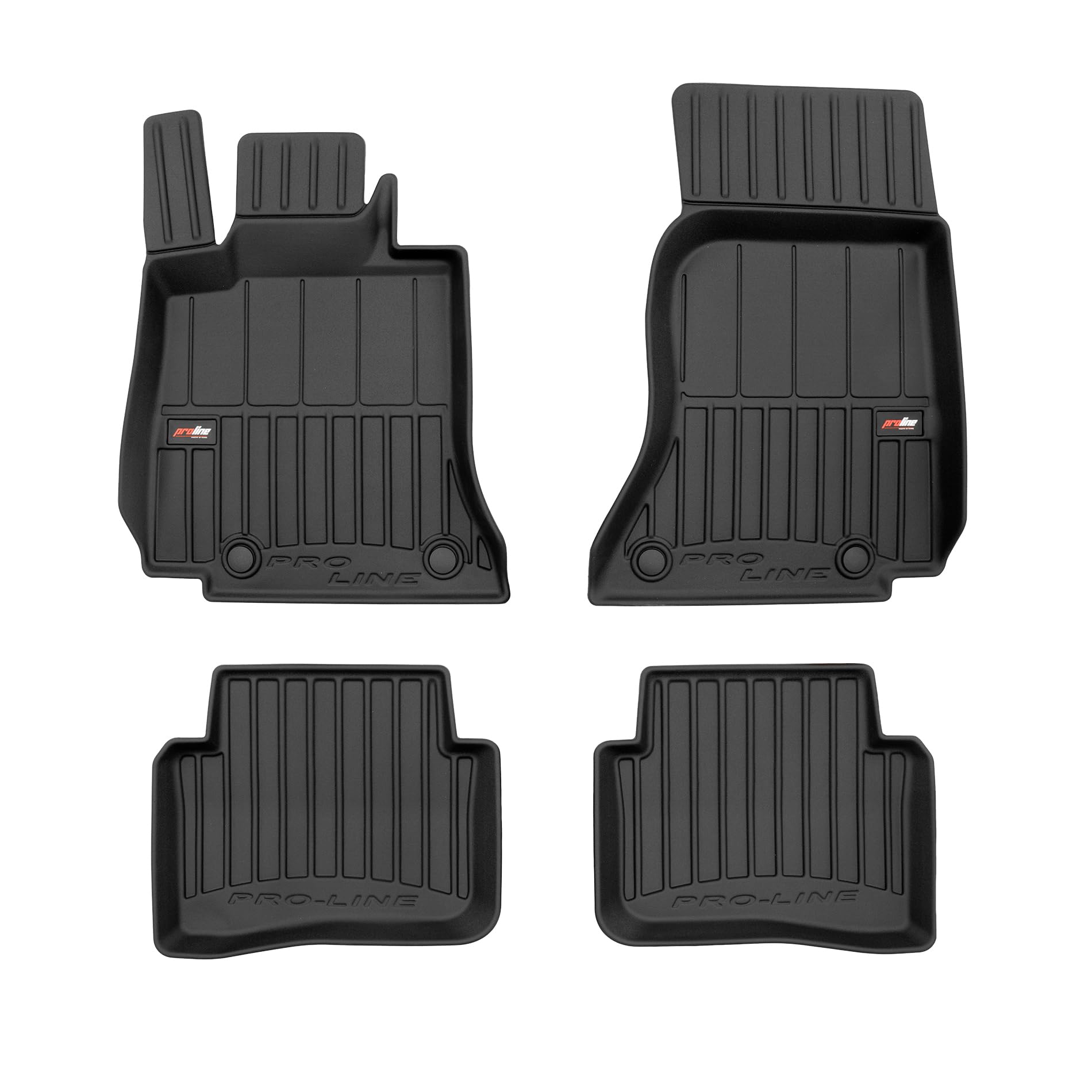 MOTOS Alfombrillas de Goma para Mercedes-Benz C Clase W206 Desde 2021 Mejore la Comodidad de Sus Viajes con la Alfombra Antideslizante Car 3D- Alfombrillas de Coche para Varias Estaciones