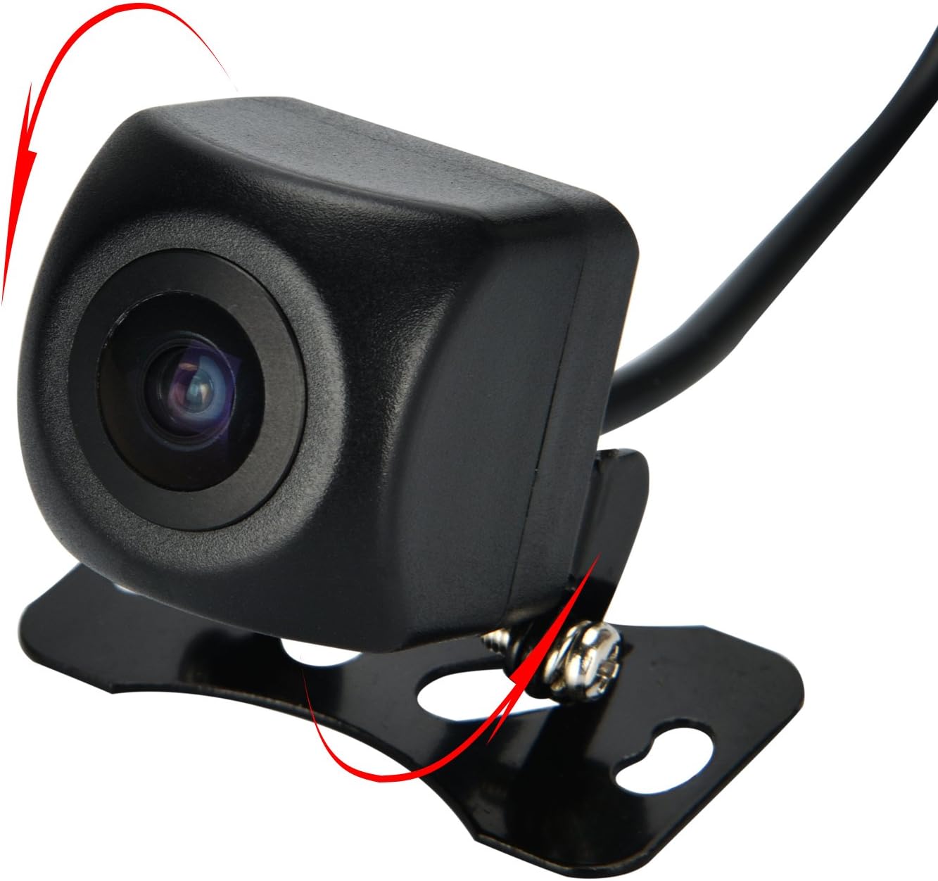 Canying Car Universal 170 Degree HD Mini Rear View Camera with Night Vision for Backup Parking