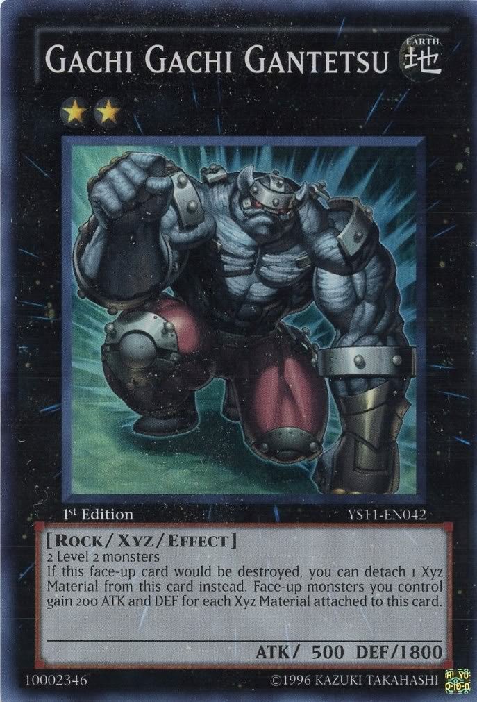 Amazon.com: Yu-Gi-Oh! - Gachi Gachi Gantetsu (YS11-EN042