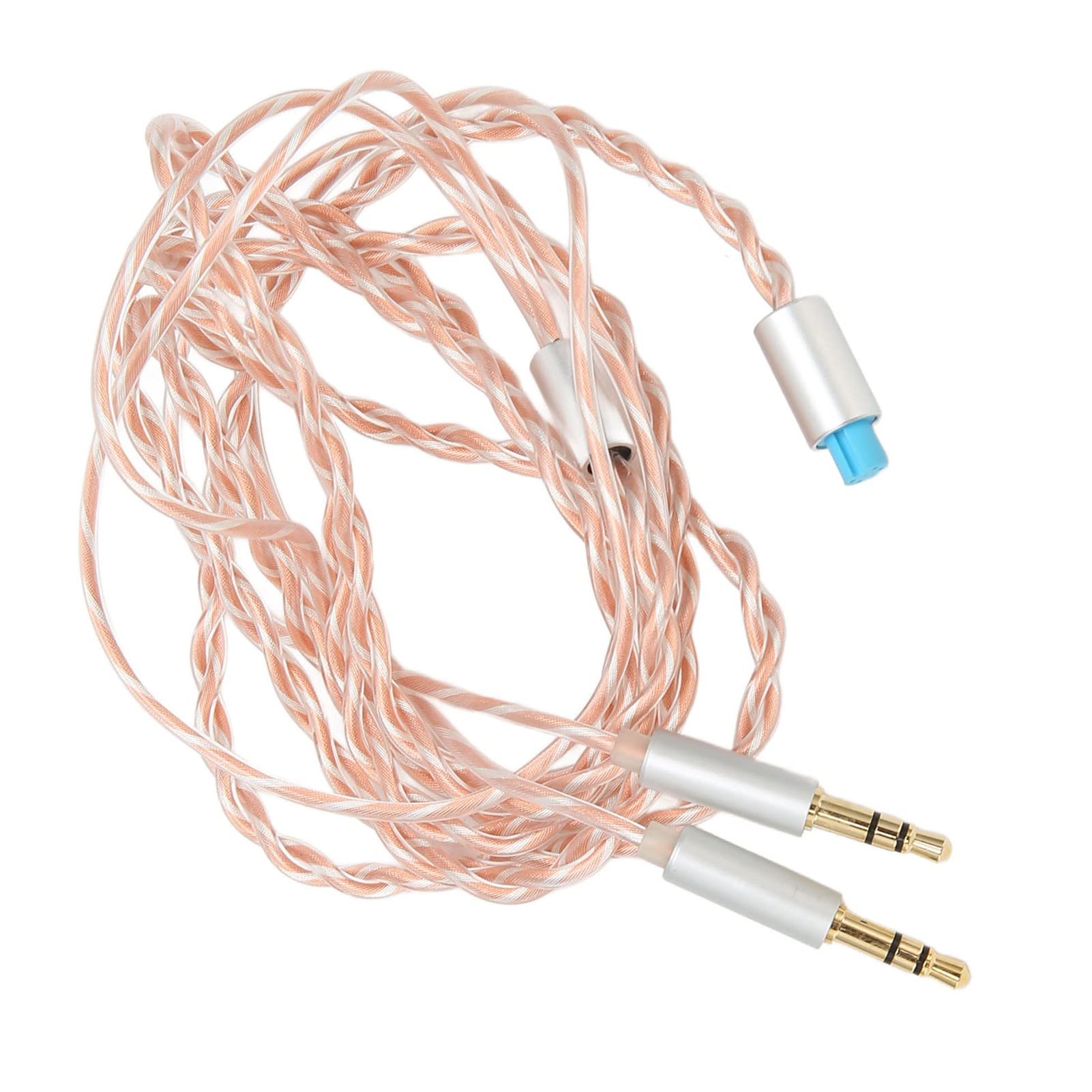 Jectse Kopfhörerkabel-Ersatz, Dual-3,5-Mm-Stecker auf 2,5 Mm, 3,5 Mm, 4,4 Mm, Symmetrisches Kabel-Ersatz mit Verlustfreiem Klang, Flexibles Kopfhörer-Aux-Kabel für HE400 für D7200 für T5P
