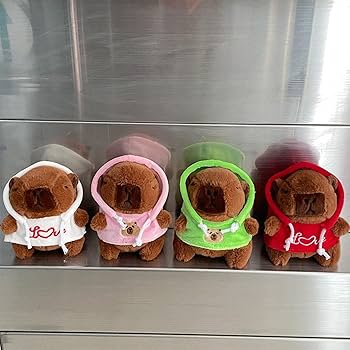 キーホルダーバラ売り エイリアン、生茶パンダ、うまい棒、なまはげ加トちゃん レザーショップが作る動物園のお土産～ カバのキーホルダー