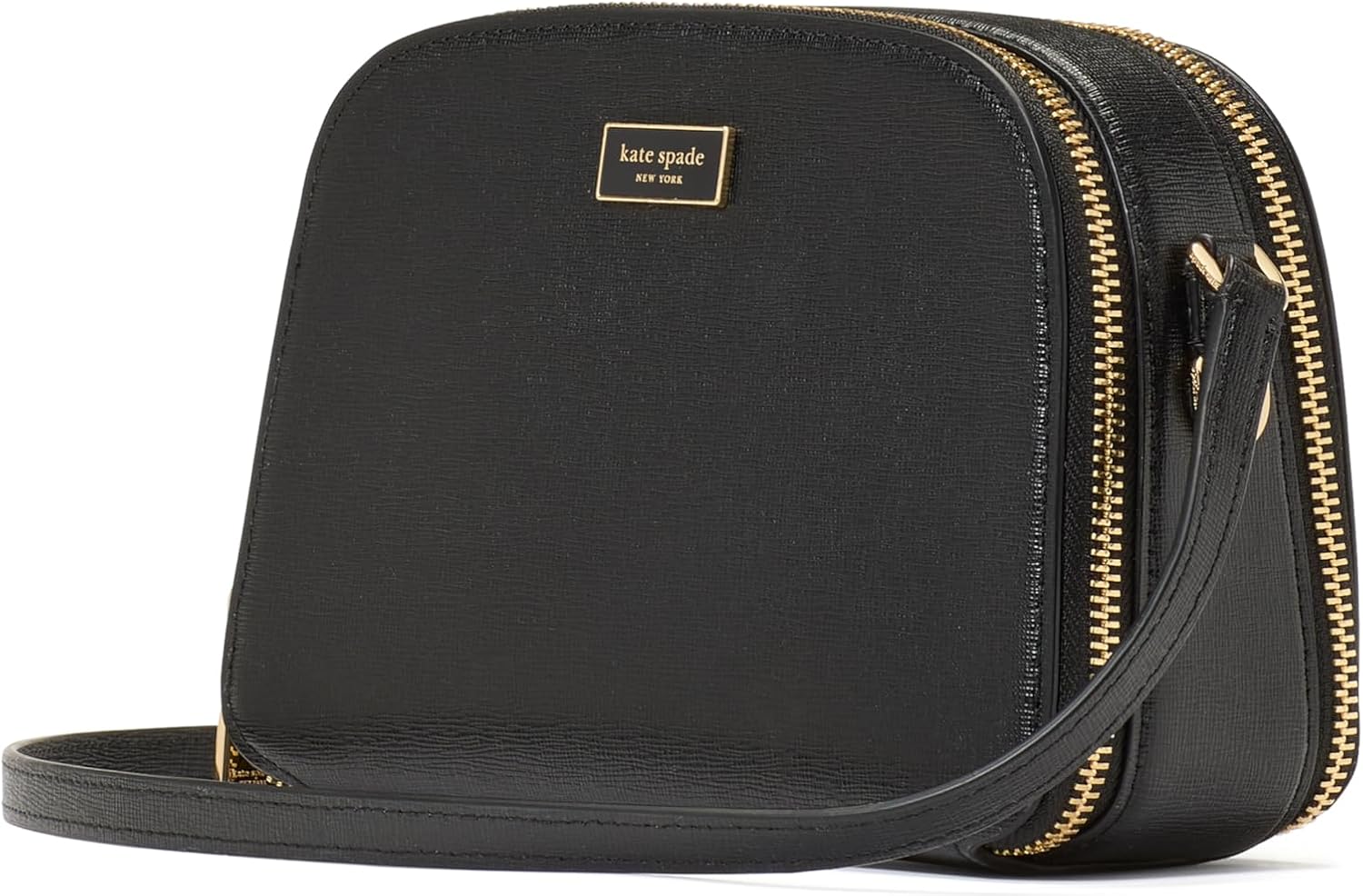 kate spade new york Serena Pebbled Leather Double Zip Dome Crossbody - Image 2