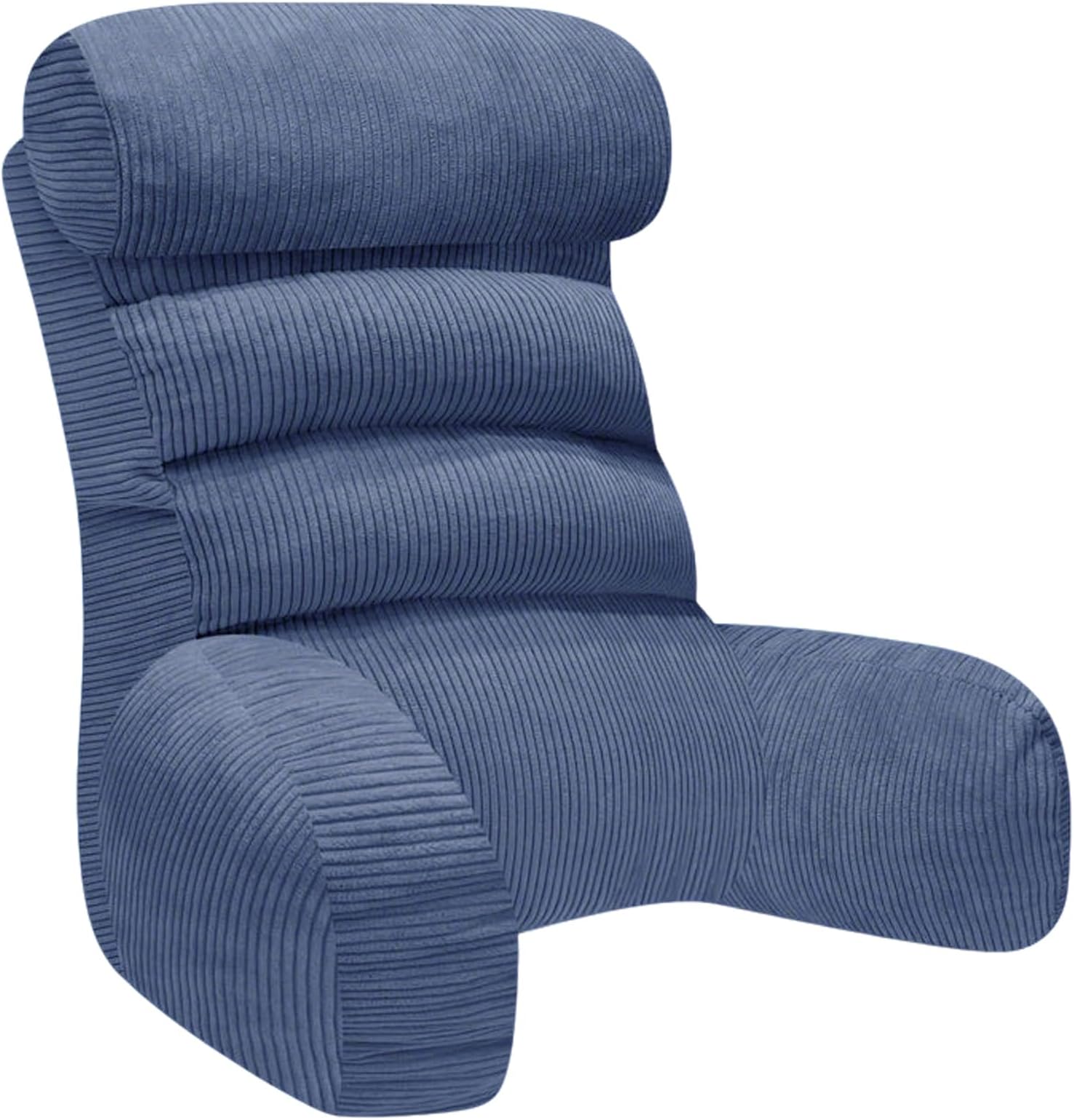 Reading Pillow for Bed, Backrest Pillow for Sitting Up with Arms