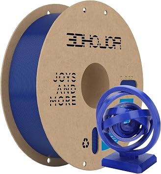 3DHoJor PETG Filament 1.75 mm 1 kg Blue High Tenacity 3D Printing Filament