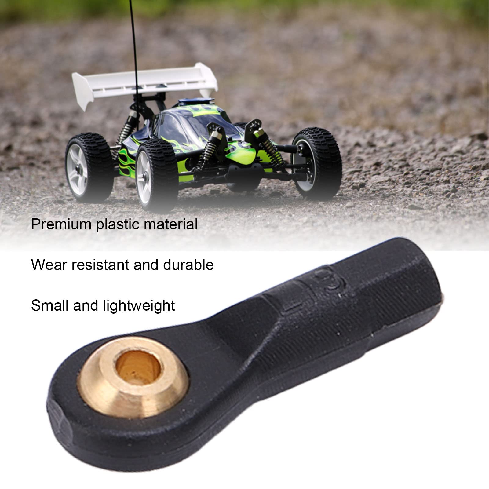Testa Tirante estremità, Accessori Auto RC, Giunto a Sfera, M2 Testa Tirante, Collegamento Flessibile, Modellismo, Competizioni, Customizzazione