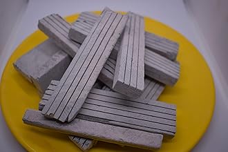 India Clay Black Grooved Slate Pencil 200 Grams