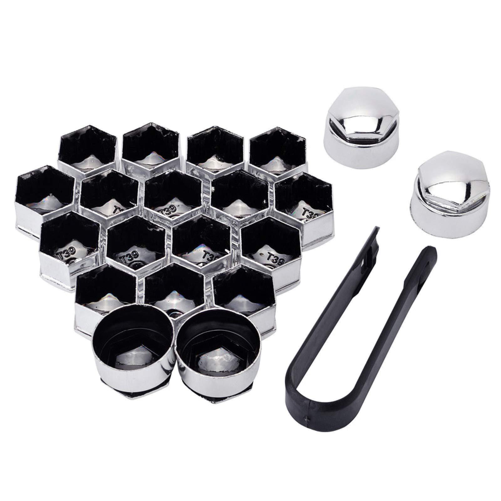 Heyner Germany StillBull Locking Wheel Nuts Fits Audi A5 M14x1.5 Set 4 Alloys Antitheft Protection Bolts ZA - View #5