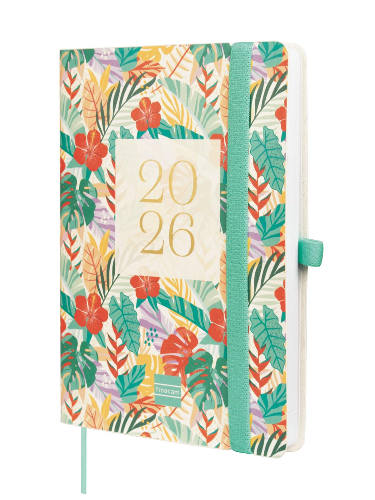 Kalender 2026 A5 Wochenplaner | Terminkalender Mit Monatsübersicht | Hardcover Buchkalender Türkis Mit Stift