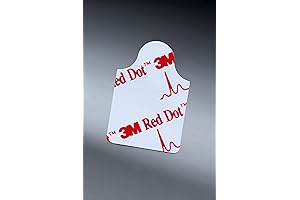 3M Red Dot ECG Resting Electrodes, 2330: Trusted Clinical Performance